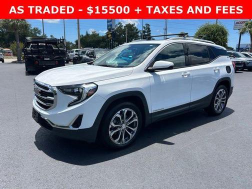 Summit White 2019 GMC Terrain SLT