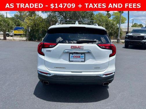 Summit White 2019 GMC Terrain SLT