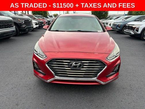Scarlet Red 2019 Hyundai SONATA SE