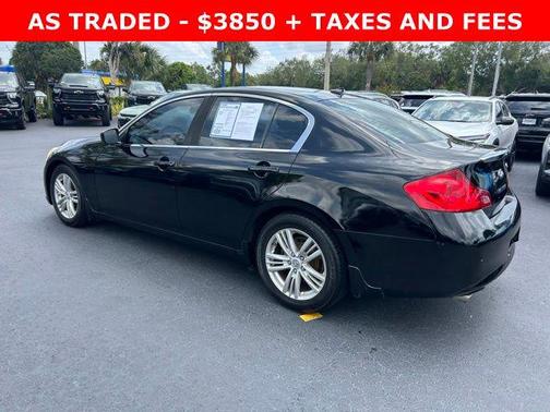 Black Obsidian 2012 INFINITI G25 Journey