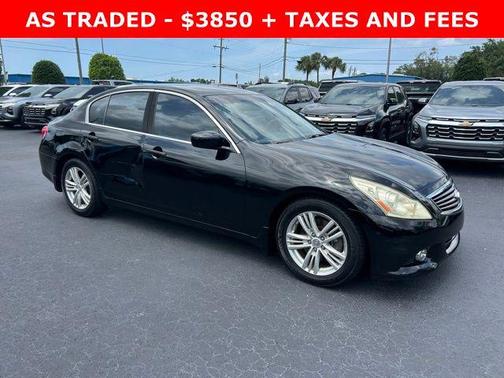 Black Obsidian 2012 INFINITI G25 Journey