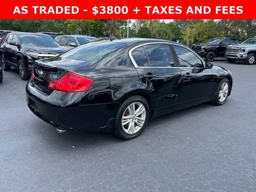 Black Obsidian 2012 INFINITI G25 Journey