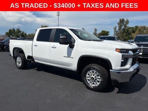 Summit White 2021 Chevrolet Silverado 2500 LT