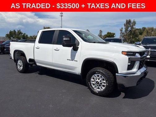 Summit White 2021 Chevrolet Silverado 2500 LT