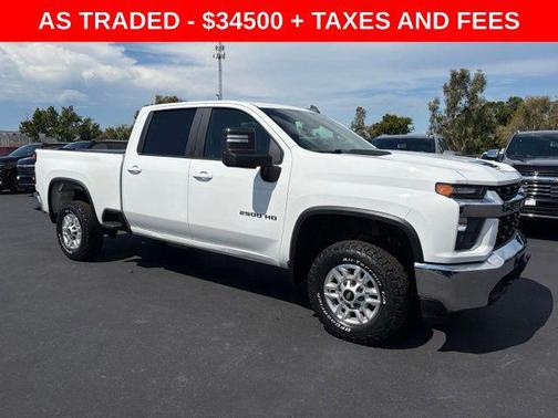 Summit White 2021 Chevrolet Silverado 2500 LT