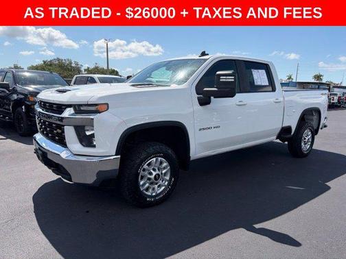 Summit White 2021 Chevrolet Silverado 2500 LT