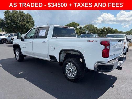 Summit White 2021 Chevrolet Silverado 2500 LT