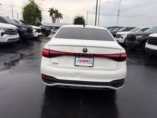 Pure White 2025 Volkswagen Jetta 1.5T S