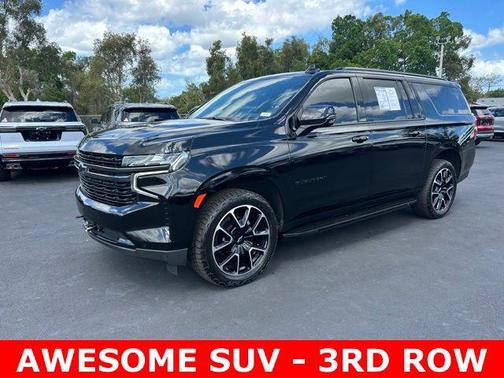 Black 2022 Chevrolet Suburban RST