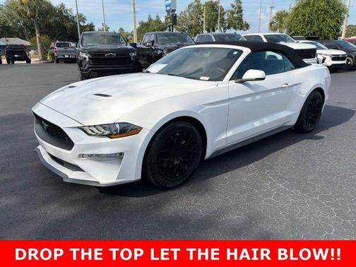 Oxford White 2020 Ford Mustang EcoBoost Premium