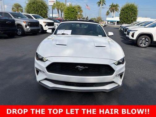 Oxford White 2020 Ford Mustang EcoBoost Premium