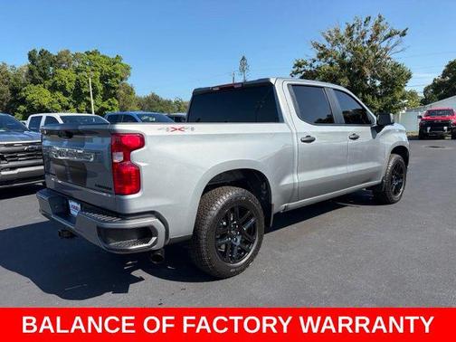 Sterling Gray Metallic 2025 Chevrolet Silverado 1500 Custom