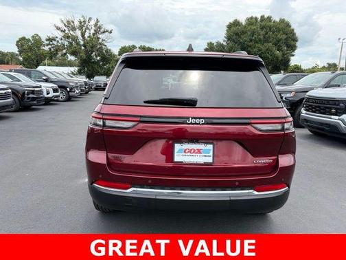Velvet Red Pearlcoat 2023 Jeep Grand Cherokee Laredo