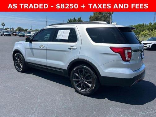 Ingot Silver 2017 Ford Explorer XLT