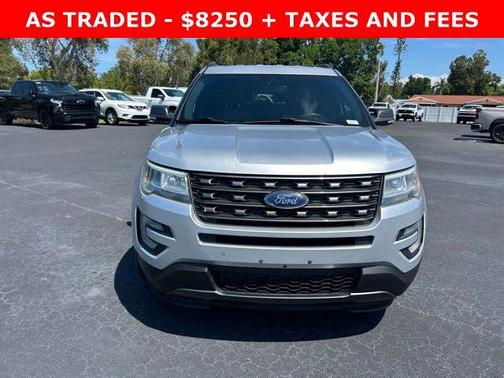Ingot Silver 2017 Ford Explorer XLT
