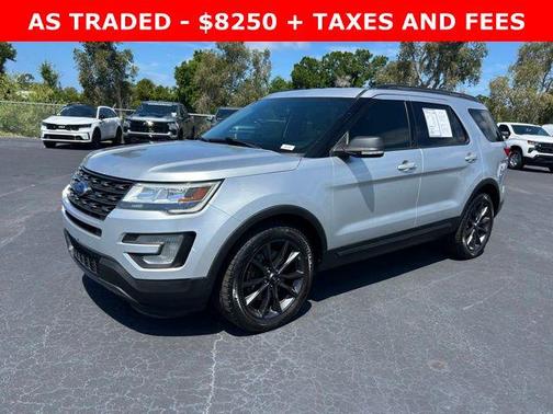 Ingot Silver 2017 Ford Explorer XLT