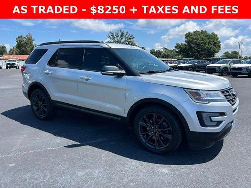 Ingot Silver 2017 Ford Explorer XLT