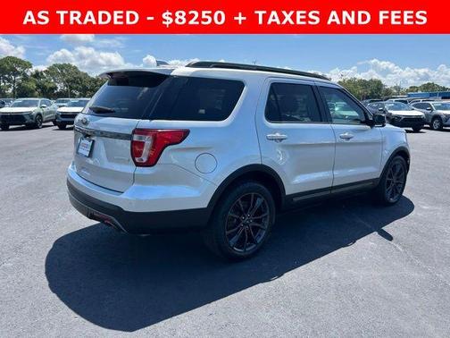 Ingot Silver 2017 Ford Explorer XLT