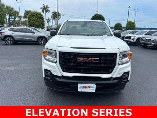 Summit White 2022 GMC Canyon Elevation Standard