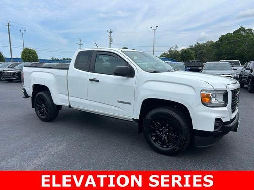 Summit White 2022 GMC Canyon Elevation Standard