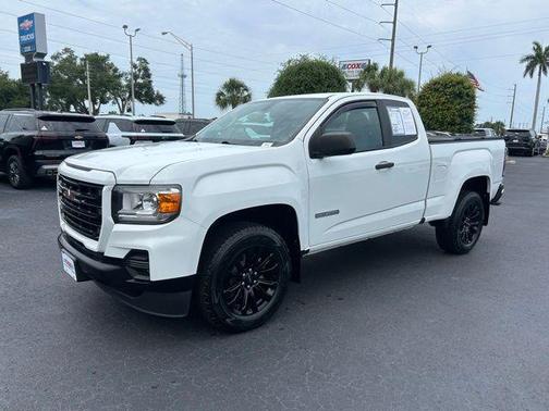 Summit White 2022 GMC Canyon Elevation Standard