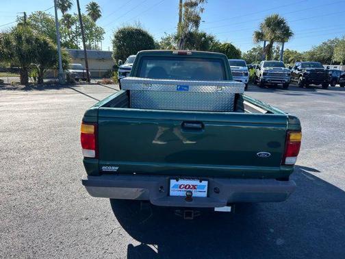 Amazon Green Clearcoat Metallic 1999 Ford Ranger XL SuperCab