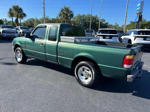 Amazon Green Clearcoat Metallic 1999 Ford Ranger XL SuperCab
