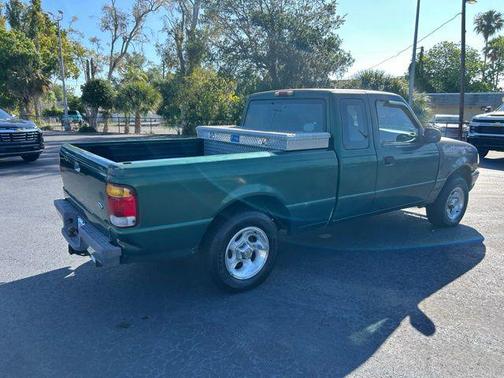 Amazon Green Clearcoat Metallic 1999 Ford Ranger XL SuperCab