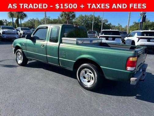 Amazon Green Clearcoat Metallic 1999 Ford Ranger XL SuperCab