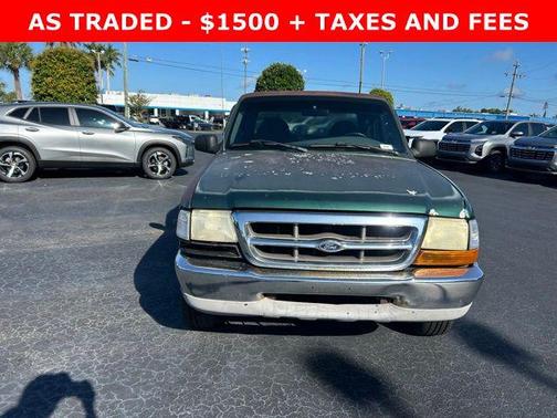 Amazon Green Clearcoat Metallic 1999 Ford Ranger XL SuperCab