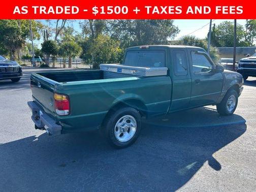 Amazon Green Clearcoat Metallic 1999 Ford Ranger XL SuperCab