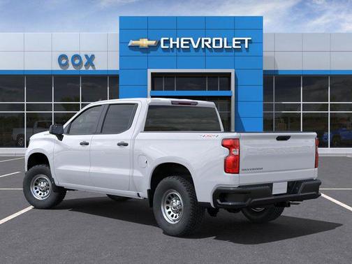 Summit White 2025 Chevrolet Silverado 1500 WT