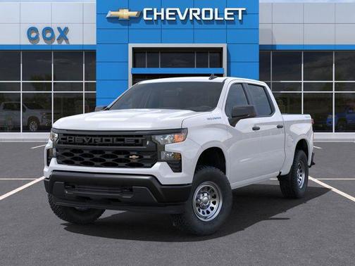 Summit White 2025 Chevrolet Silverado 1500 WT