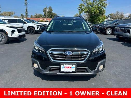 Crystal Black Silica 2018 Subaru Outback 2.5i Limited