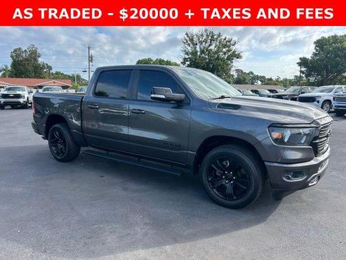 Granite Crystal Metallic Clearcoat 2021 RAM 1500 Big Horn/Lone Star