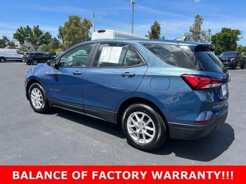 Lakeshore Blue Metallic 2024 Chevrolet Equinox LS