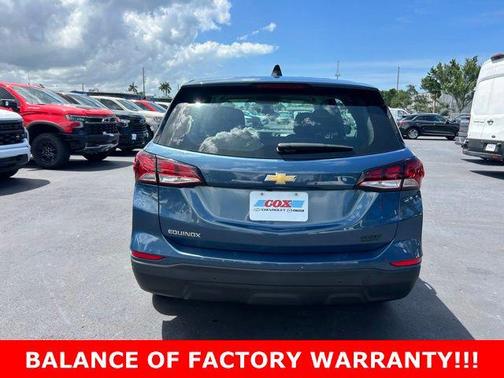 Lakeshore Blue Metallic 2024 Chevrolet Equinox LS