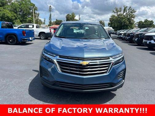 Lakeshore Blue Metallic 2024 Chevrolet Equinox LS