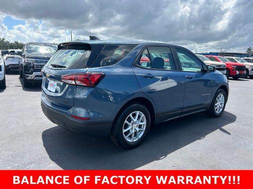 Lakeshore Blue Metallic 2024 Chevrolet Equinox LS