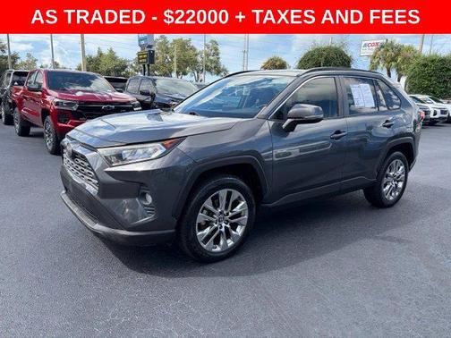 Magnetic Gray 2019 Toyota RAV4 XLE Premium