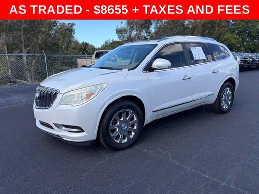 White Frost Tricoat 2016 Buick Enclave Premium
