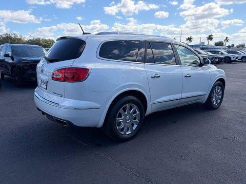 White Frost Tricoat 2016 Buick Enclave Premium
