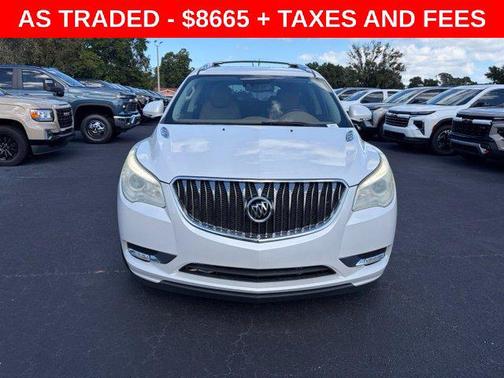 White Frost Tricoat 2016 Buick Enclave Premium
