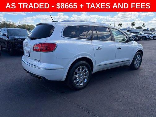 White Frost Tricoat 2016 Buick Enclave Premium