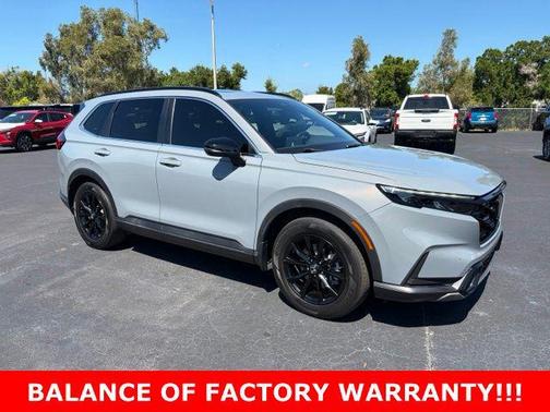 Gray 2023 Honda CR-V Hybrid Sport FWD