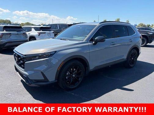 Gray 2023 Honda CR-V Hybrid Sport FWD