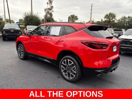 Red Hot 2023 Chevrolet Blazer RS
