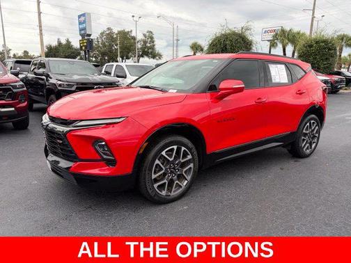 Red Hot 2023 Chevrolet Blazer RS