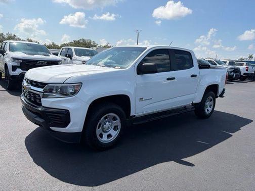 Summit White 2021 Chevrolet Colorado WT
