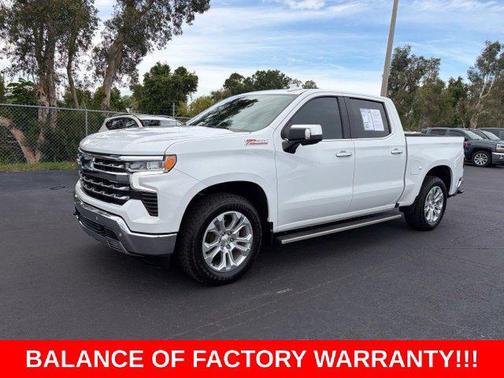 Summit White 2023 Chevrolet Silverado 1500 LTZ